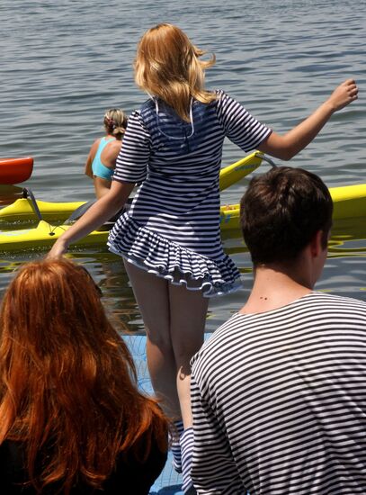 Sailor top festival in Vladivostok