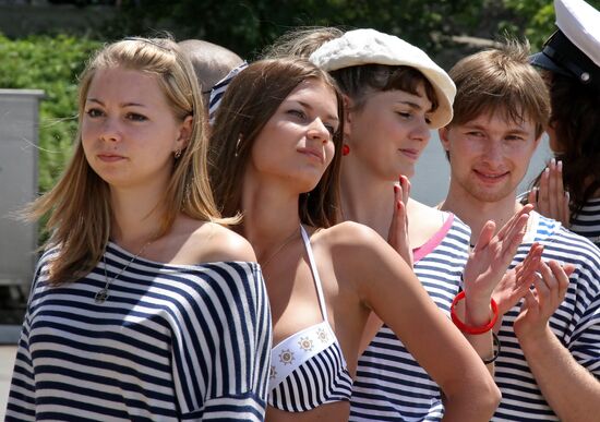 Sailor top festival in Vladivostok