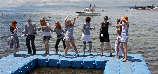 Sailor top festival in Vladivostok