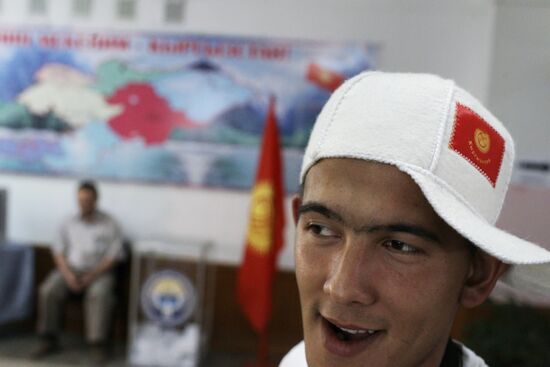 Vote in constitutional referendum in Kyrgyzstan