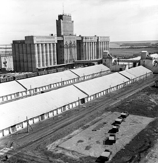 Bulayevo grain elevator