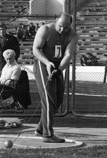 Anatoly Bondarchuk, world record holder in hammer throwing