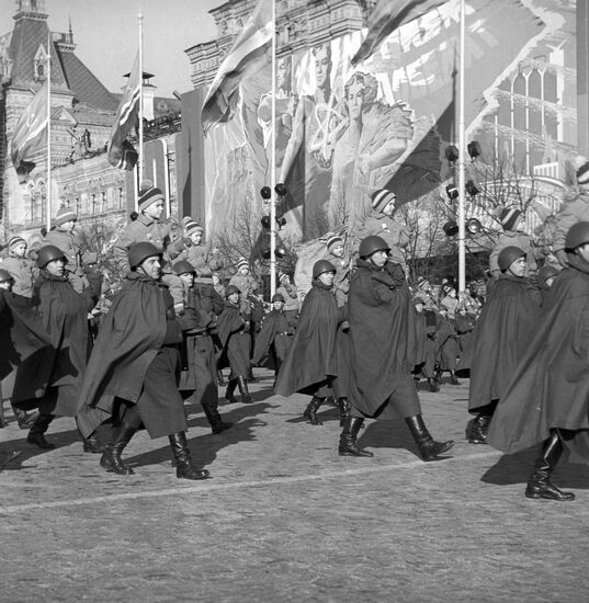 Parade in Red Square