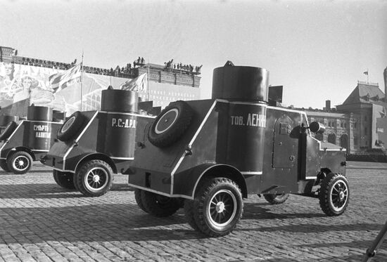 Parade in Red Square