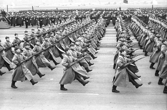 Parade on Red Square