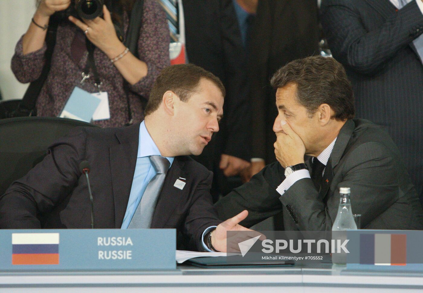 Dmitry Medvedev at G20 Summit in Toronto