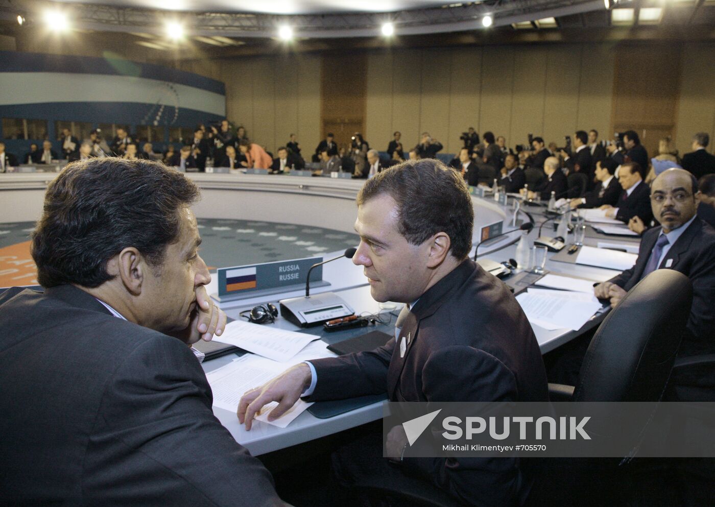 Dmitry Medvedev at G20 Summit in Toronto