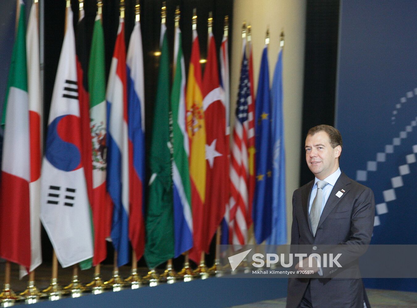 Dmitry Medvedev at G20 Summit in Toronto