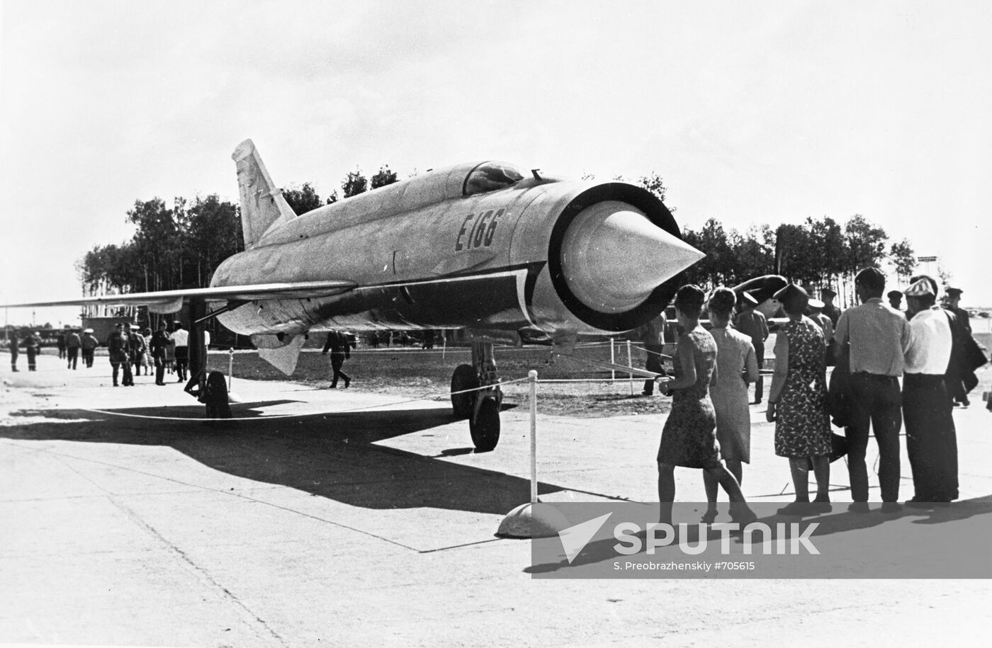Aircraft displayed at Domodedovo Airport