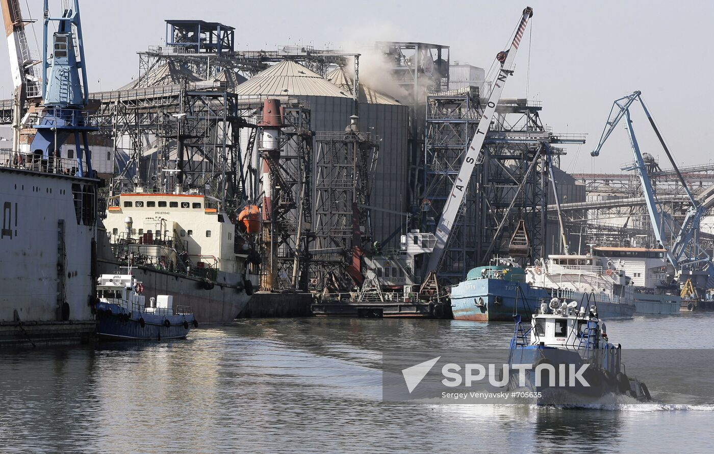 Rostov commercial port
