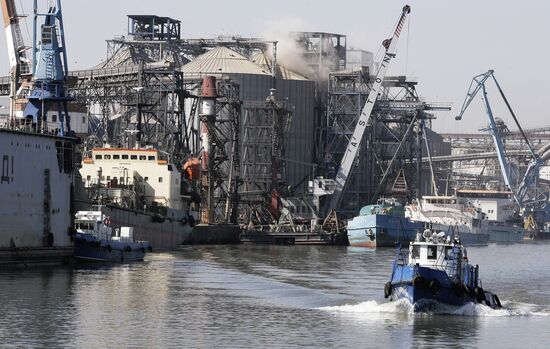 Rostov commercial port