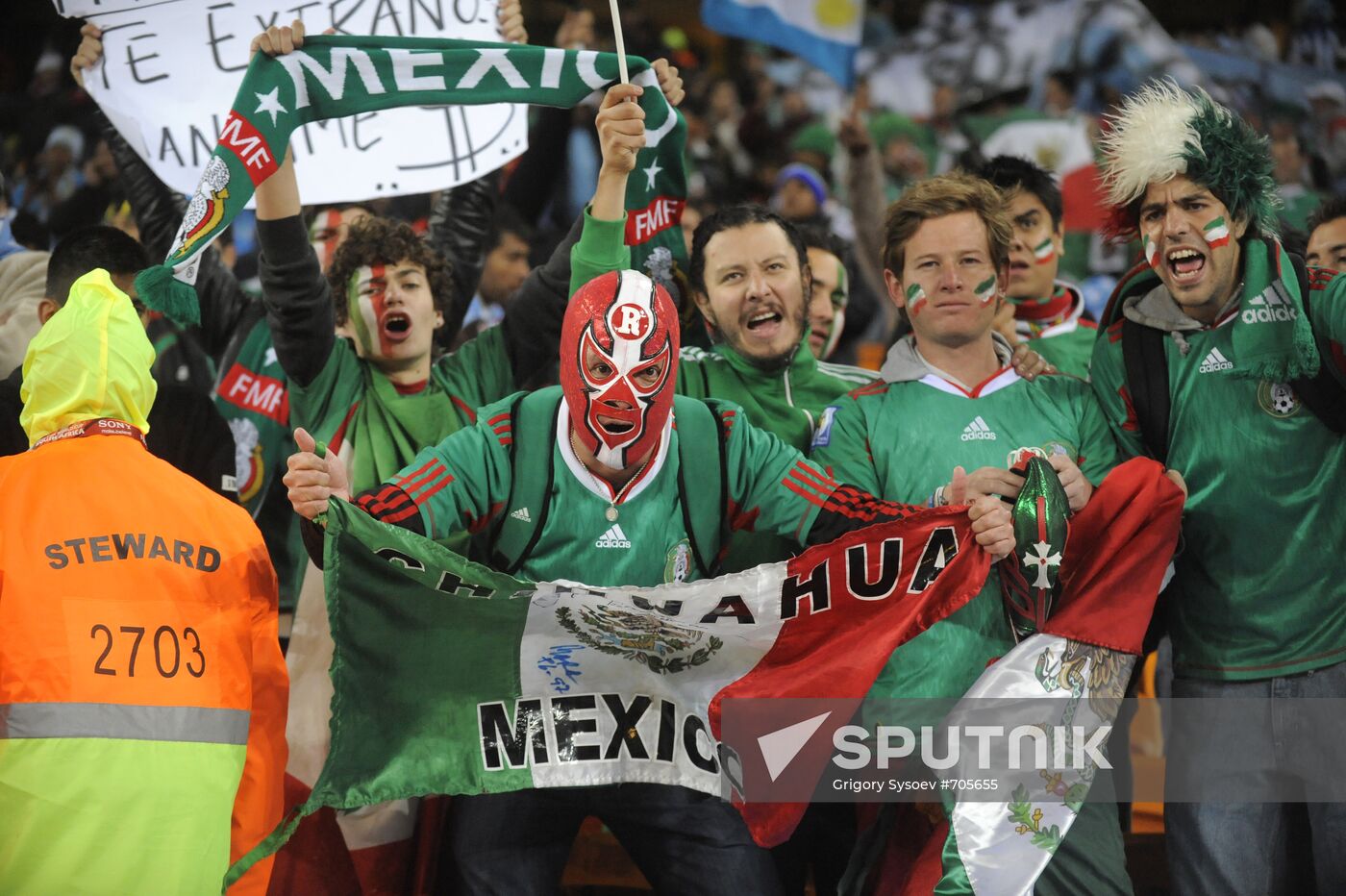 Fans of Mexico national team