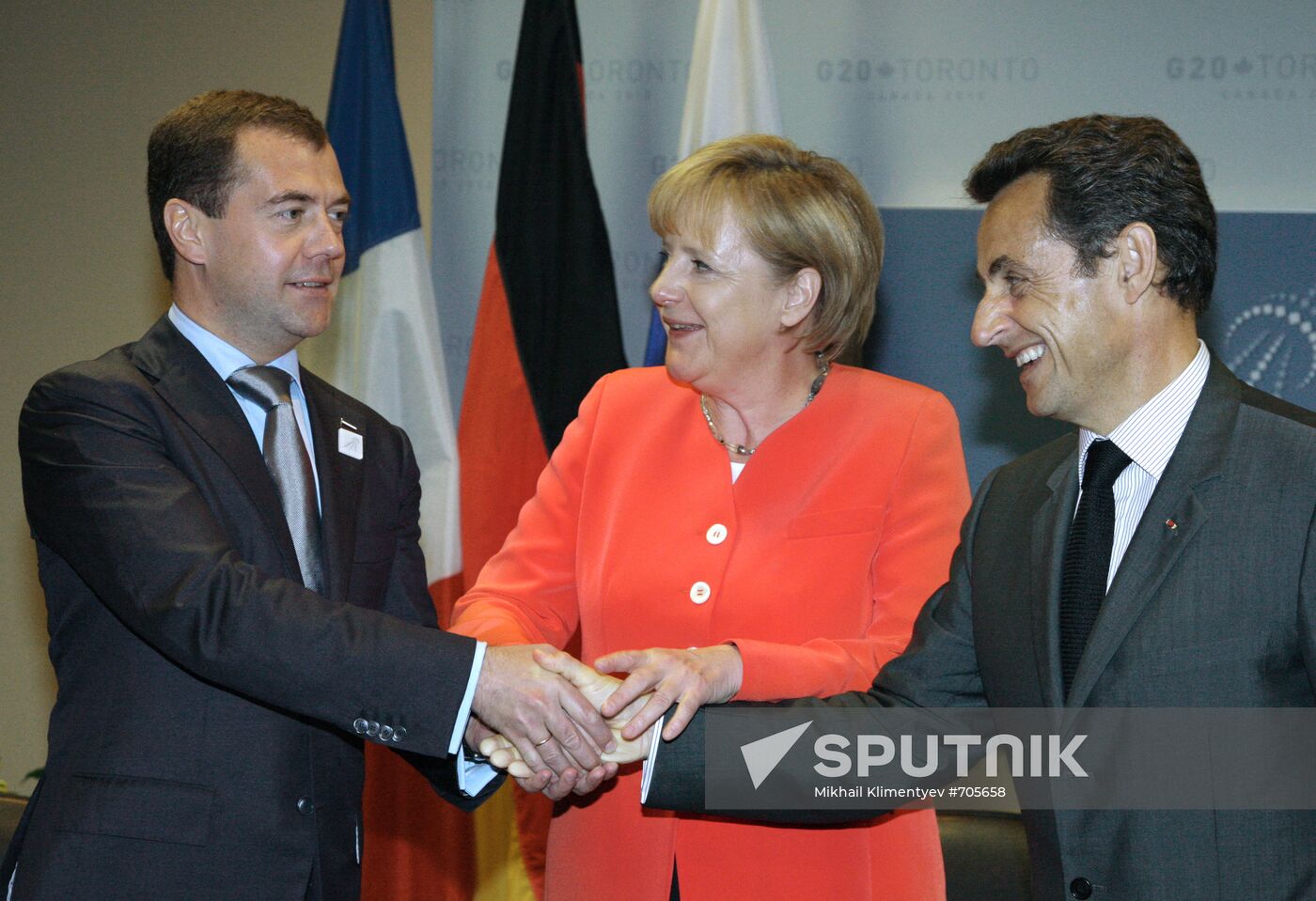 Dmitry Medvedev attends G20 summit in Toronto