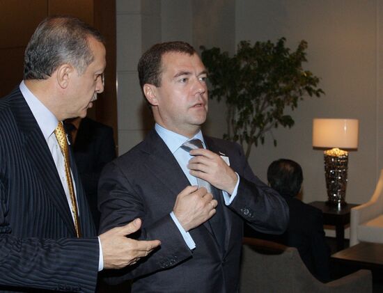 Dmitry Medvedev attends G20 summit in Toronto