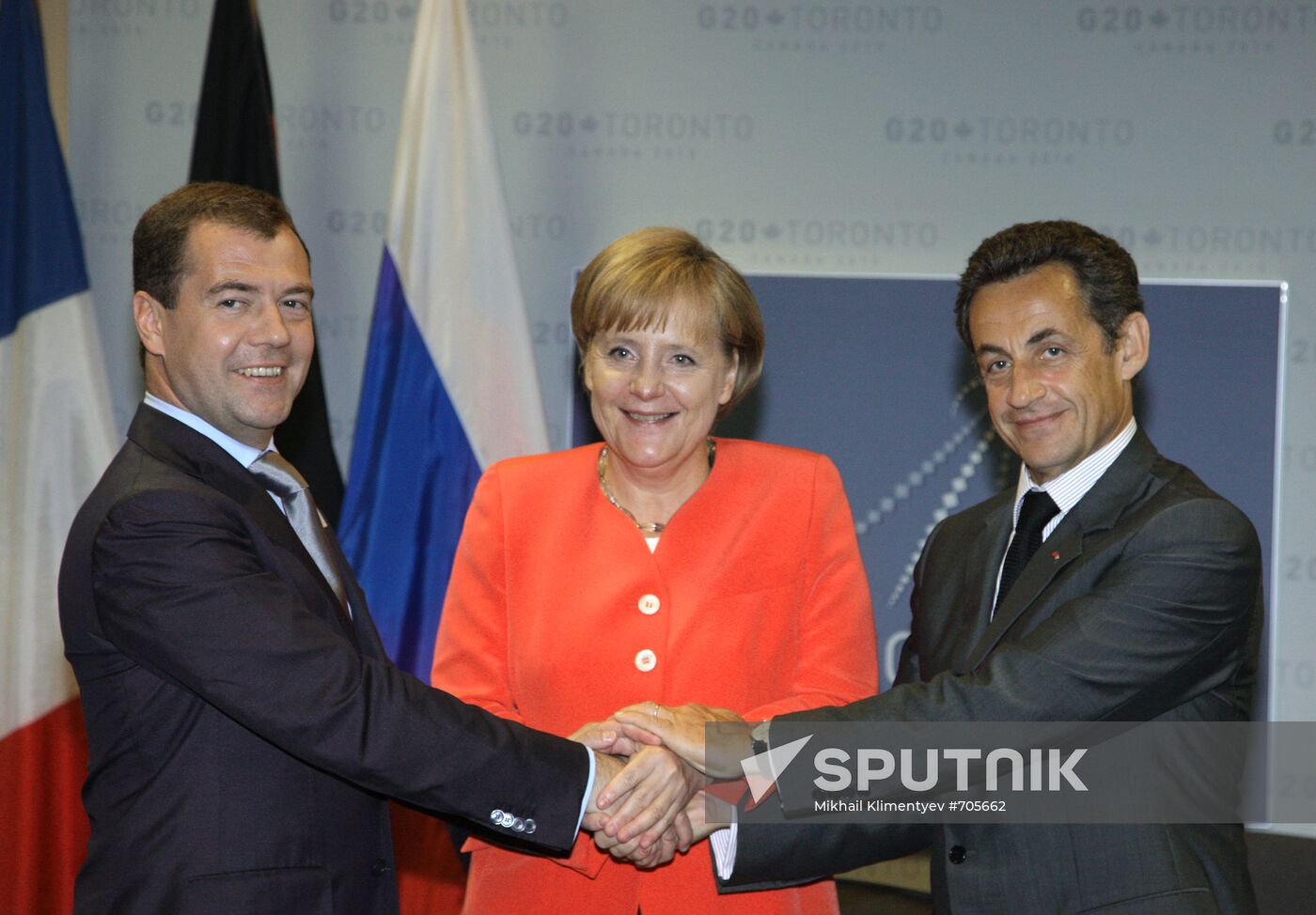 Dmitry Medvedev attends G20 summit in Toronto