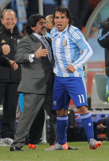 FIFA World Cup 2010. Argentina vs. Mexico