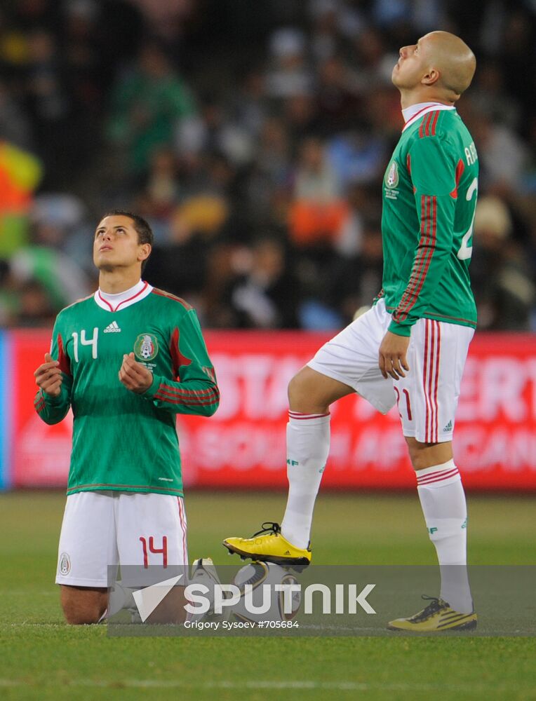 FIFA World Cup 2010. Argentina vs. Mexico
