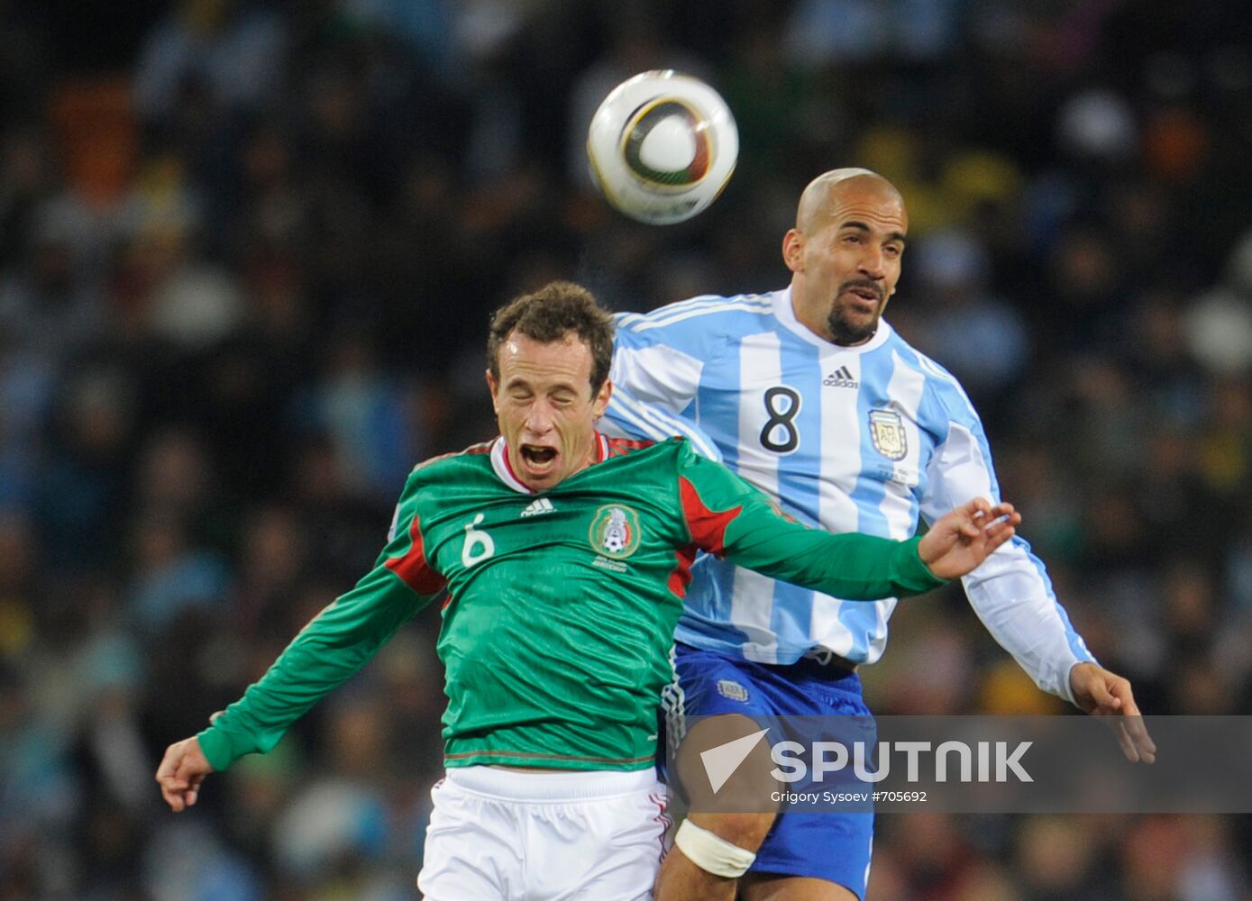 FIFA World Cup 2010. Argentina vs. Mexico