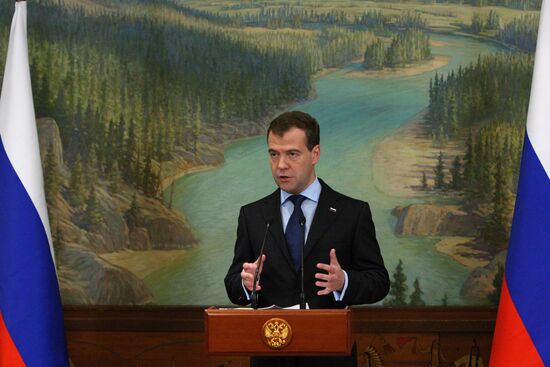 Dmitry Medvedev attends G20 summit in Toronto