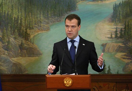 Dmitry Medvedev attends G20 summit in Toronto