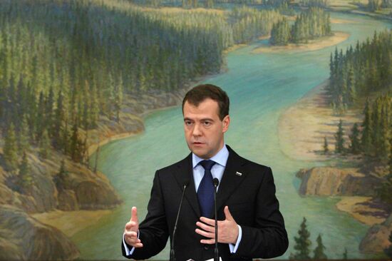 Dmitry Medvedev attends G20 summit in Toronto