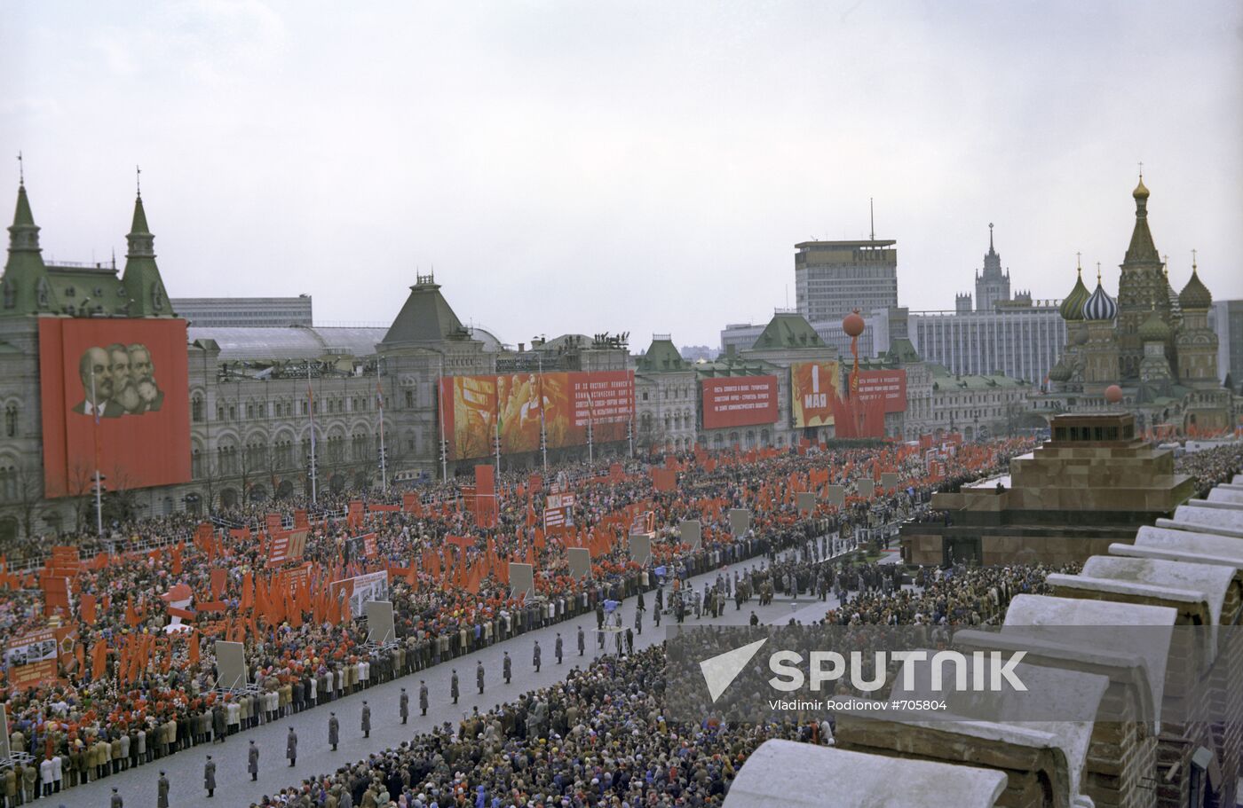 May-Day demonstration