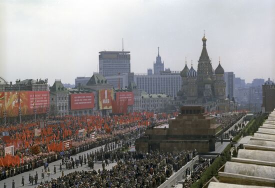 May-Day demonstration