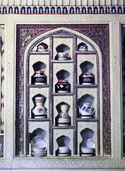 Interior of a Tajik house