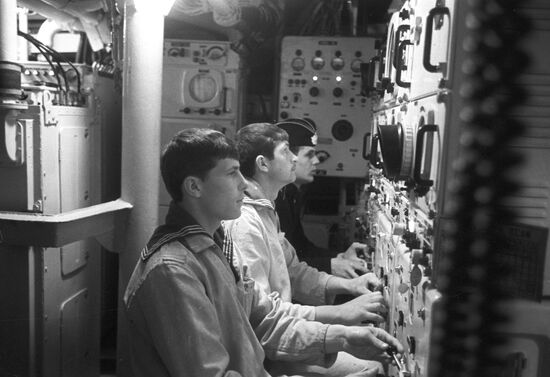 Baltic fleet of the Soviet Navy.