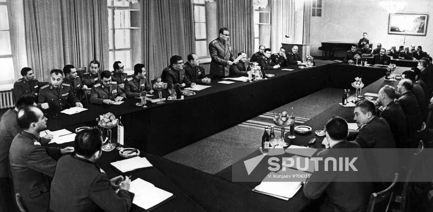 Meeting of Warsaw Treaty members