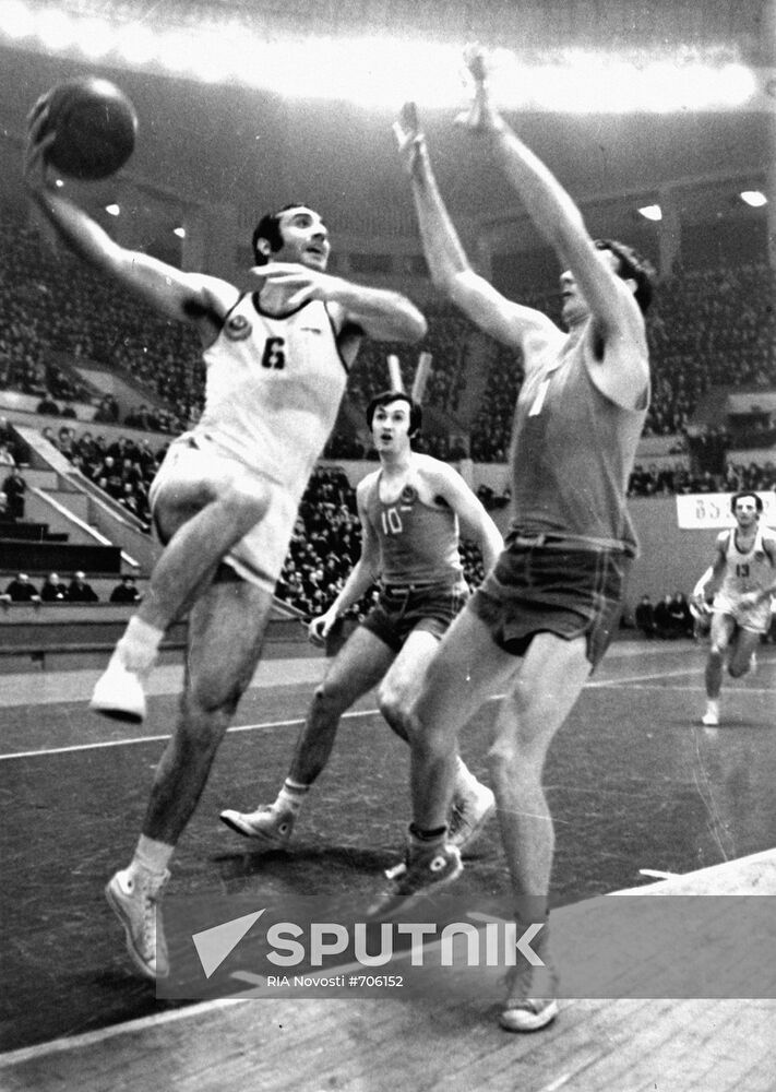 Soviet and Georgian basketball player Zurab Sakandelidze