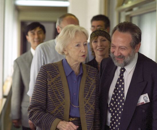 Galina Ulanova and Andrei Zolotov