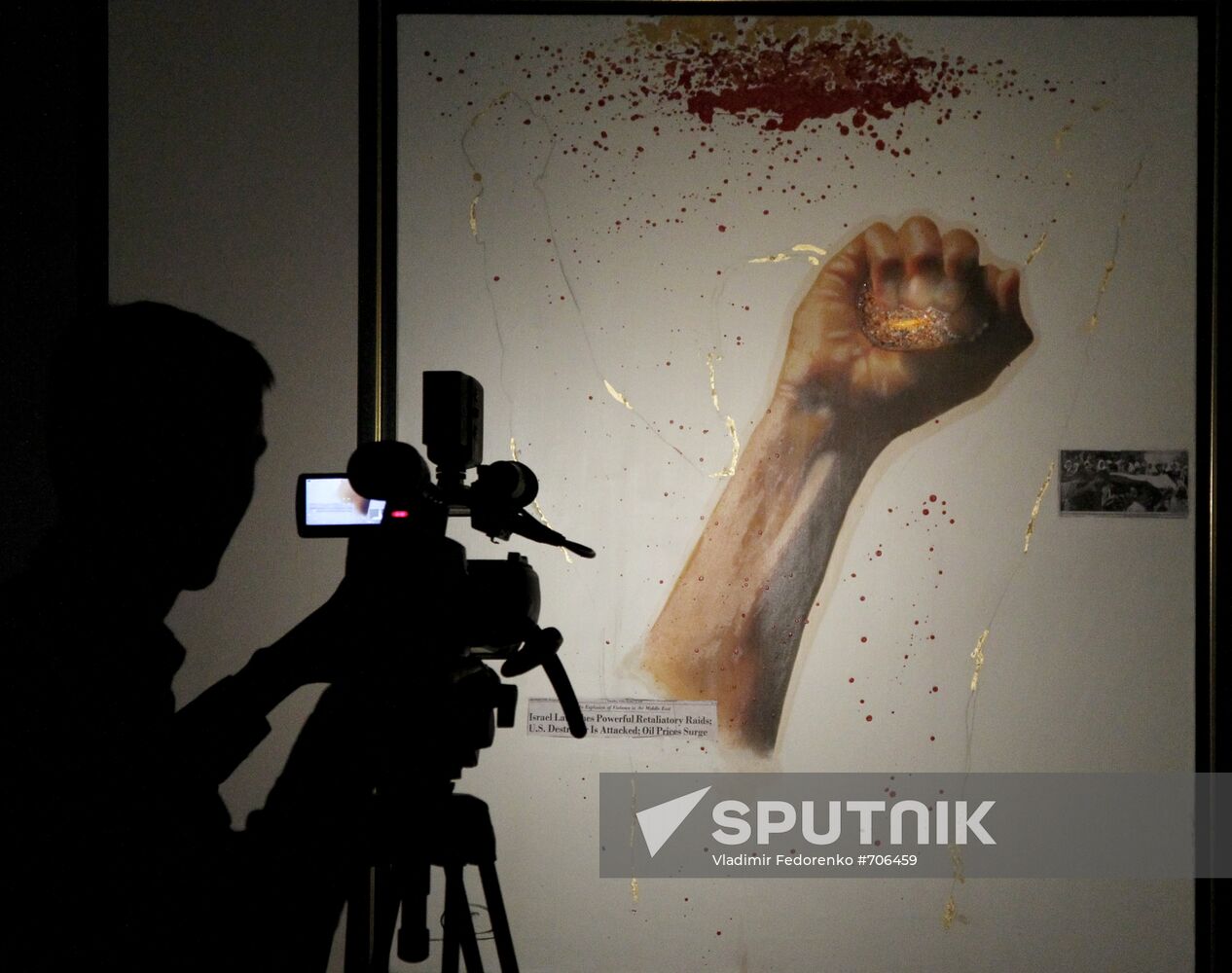 Libyan art exhibition "The Desert Is Not Silent"