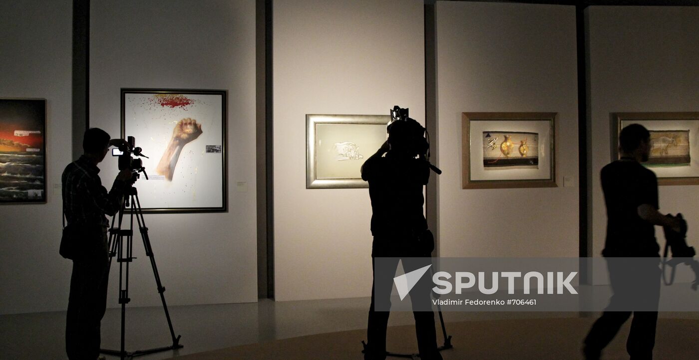 Libyan art exhibition "The Desert Is Not Silent"