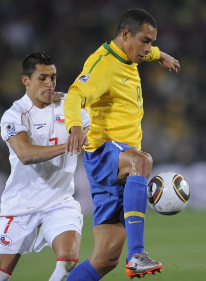 FIFA World Cup 2010. Brazil vs. Chile