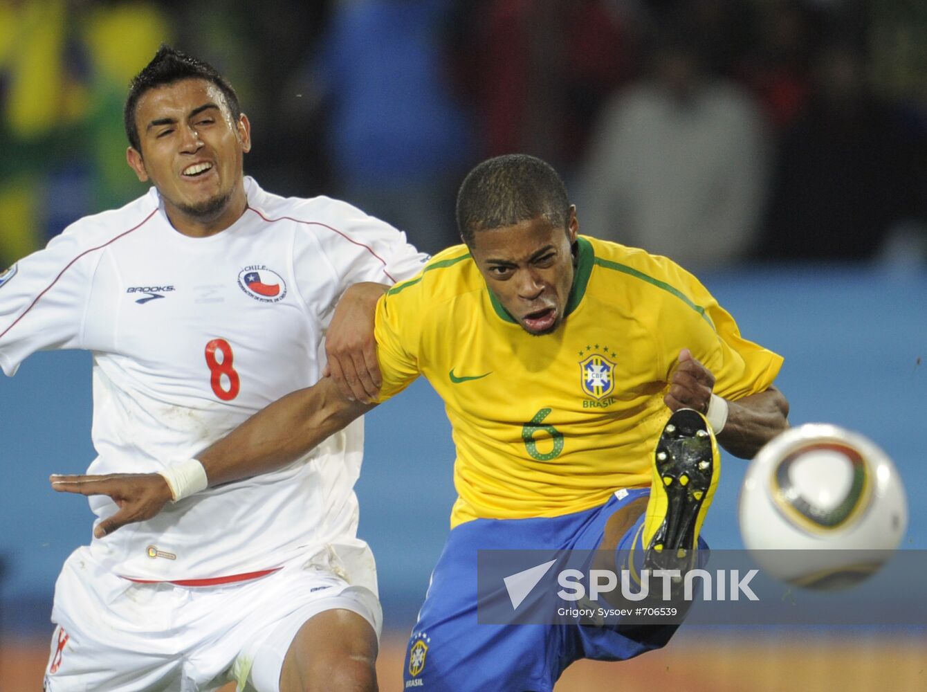 FIFA World Cup 2010. Brazil vs. Chile