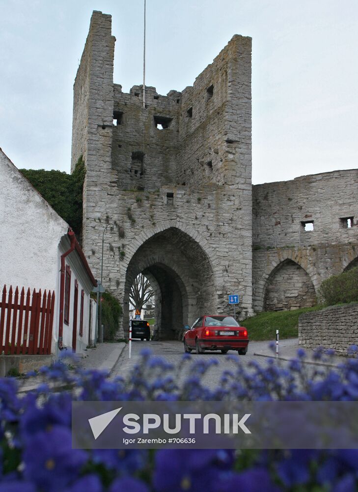 World cities. Visby