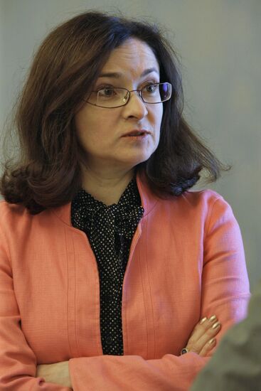 Minister of Economic Development Elvira Nabiullina