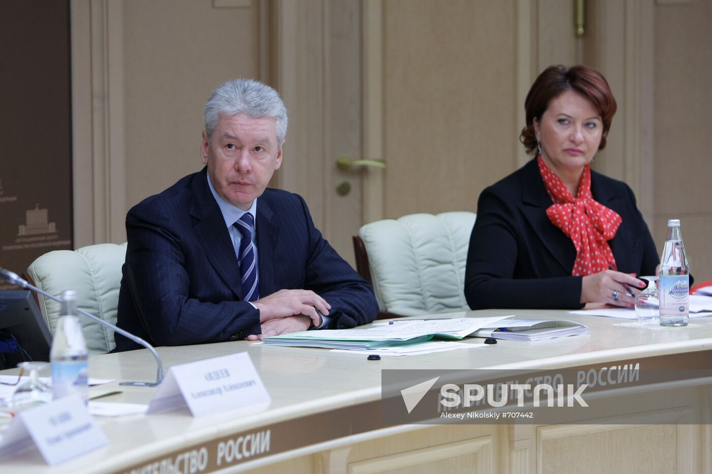 Sergey Sobyanin, Yelena Skrynnik