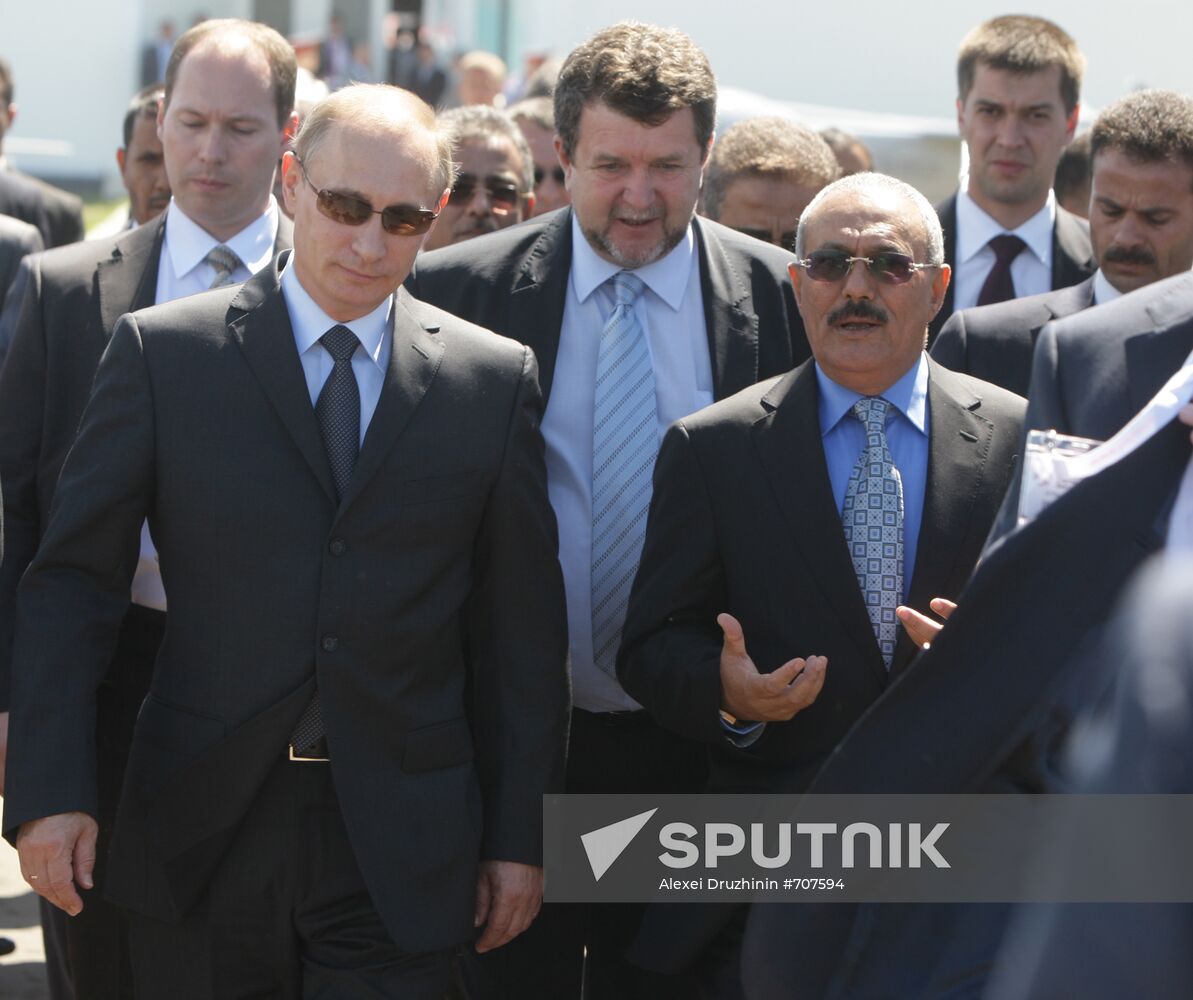 Vladimir Putin, Ali Abdullah Saleh