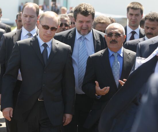 Vladimir Putin, Ali Abdullah Saleh