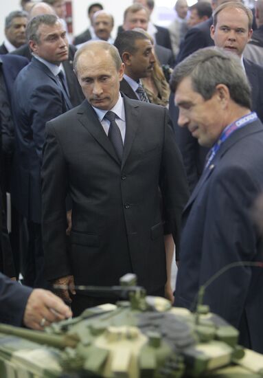 Vladimir Putin at "Engineering Technologies 2010" forum