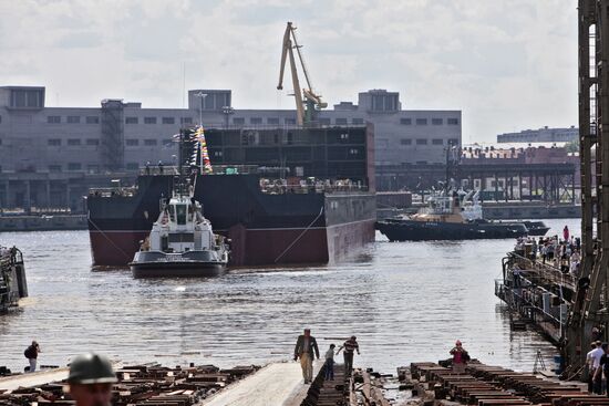Launching of Floating Nuclear Power Plant Unit