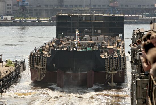 Launching of Floating Nuclear Power Plant Unit