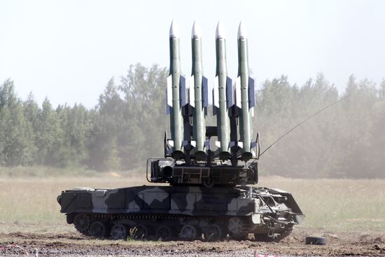 Buk-2M missile system