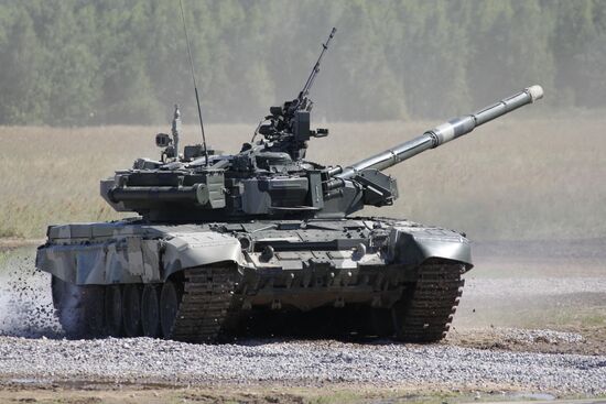 T-80U battle tank