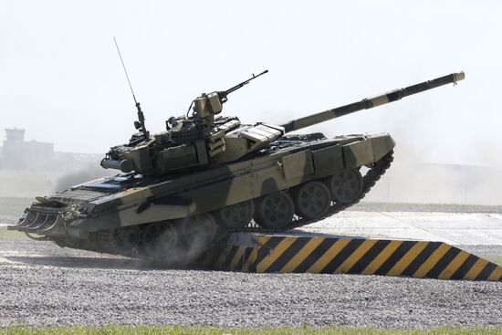 T-90 battle tank
