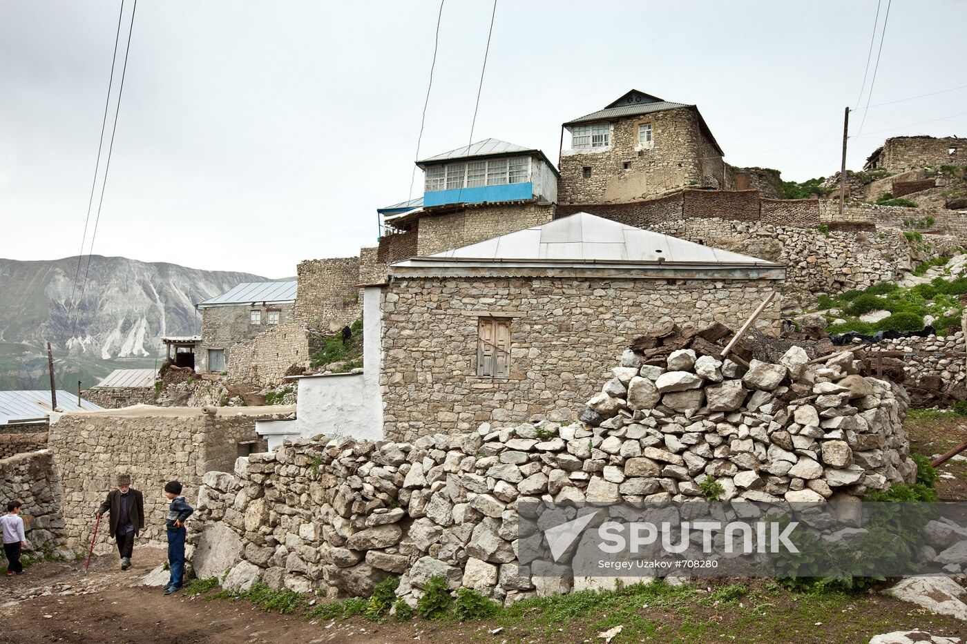 Chanko village in Dagestan
