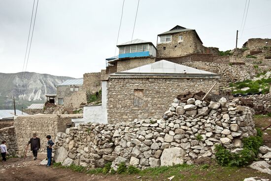 Chanko village in Dagestan