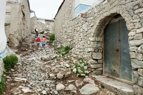 Chanko village in Dagestan